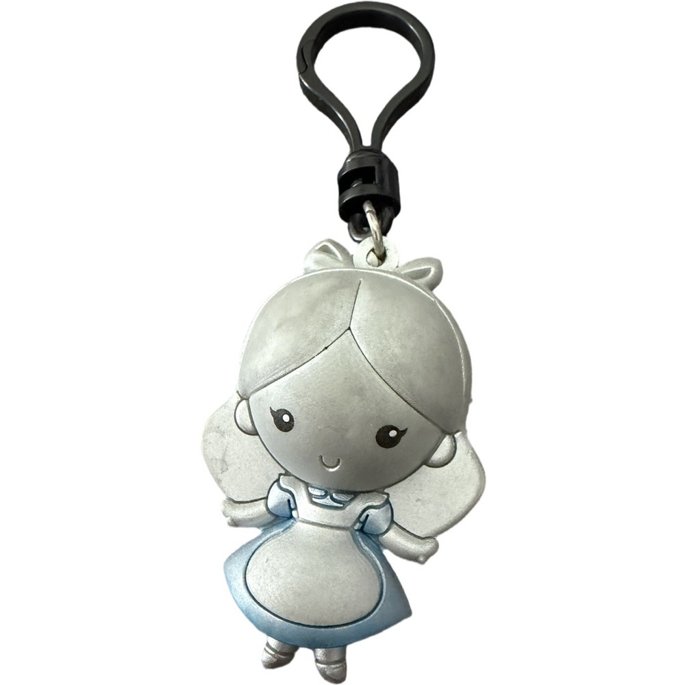 Disney Alice in Wonderland Figural Bag Clip Keychain Alice Collectible